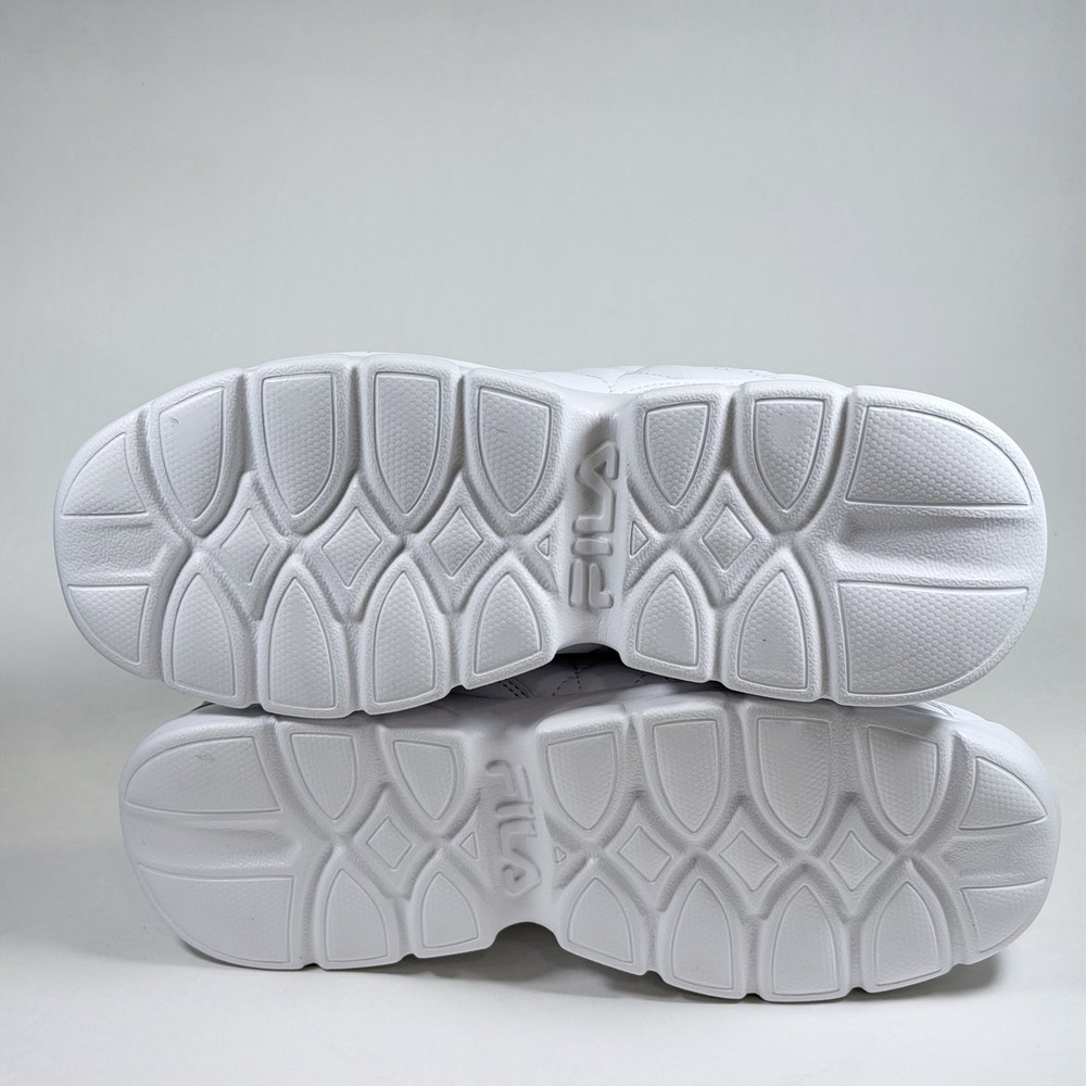 Fila Fulcrum 3 Size-11.5 Mens White | Fashion Sneakers New - Picture 7 of 9